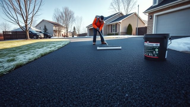 Winter Sealcoating with AsphaltPavePro: Preparation and Application Tips