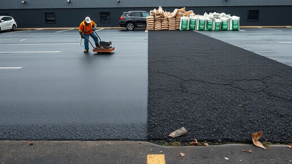 AsphaltPavePro vs. Sakrete Blacktop: Cost Analysis for Large Patching Projects