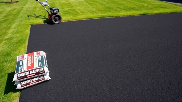 Installing a Driveway with Sakrete Blacktop: Step-by-Step Guide