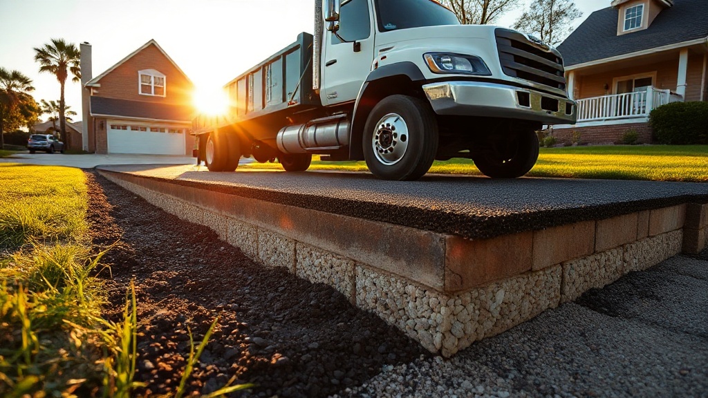 AsphaltPavePro vs. Sakrete Blacktop: Subgrade Preparation for Heavy Traffic Driveways