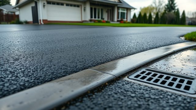 AsphaltPavePro Drainage Slope Design: How to Avoid Standing Water in Driveways