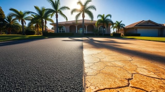 AsphaltPavePro Sealcoat vs. Rust-Oleum EpoxyShield: UV Resistance Comparison for Sun-Exposed Driveways