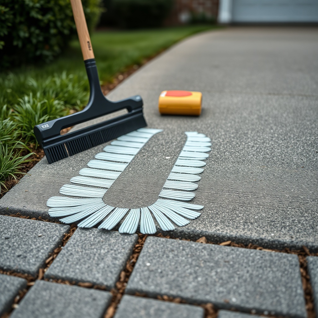 <clean photorealistic photo/illustration showing a close-up of feathered QPR patch edge on